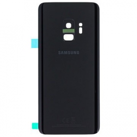 Samsung G960F Galaxy S9 galinis baterijos dangtelis juodas (Midnight Black) (naudotas grade C, originalus)