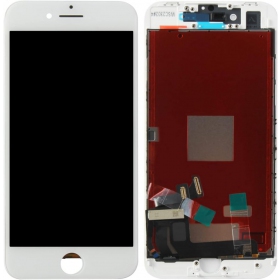 Apple iPhone 8 / SE 2020 / SE 2022 ekranas (baltas) (refurbished, originalus)