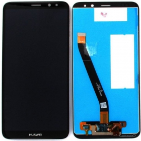 Huawei Mate 10 Lite ekranas (juodas) - Premium
