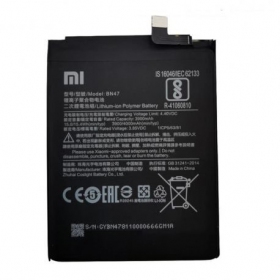 Xiaomi Mi A2 Lite / 6 Pro (BN47) baterija / akumuliatorius (3900mAh) (service pack) (originalus)