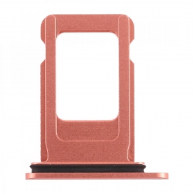Apple iPhone XR SIM kortelės laikiklis rožinis (Coral)