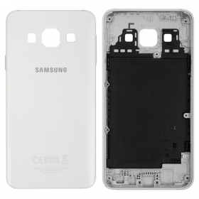 Samsung A300F Galaxy A3 galinis baterijos dangtelis baltas (Pearl White) (naudotas grade A, originalus)