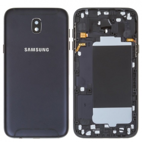 Samsung J530F Galaxy J5 (2017) galinis baterijos dangtelis (juodas) (naudotas grade C, originalus)