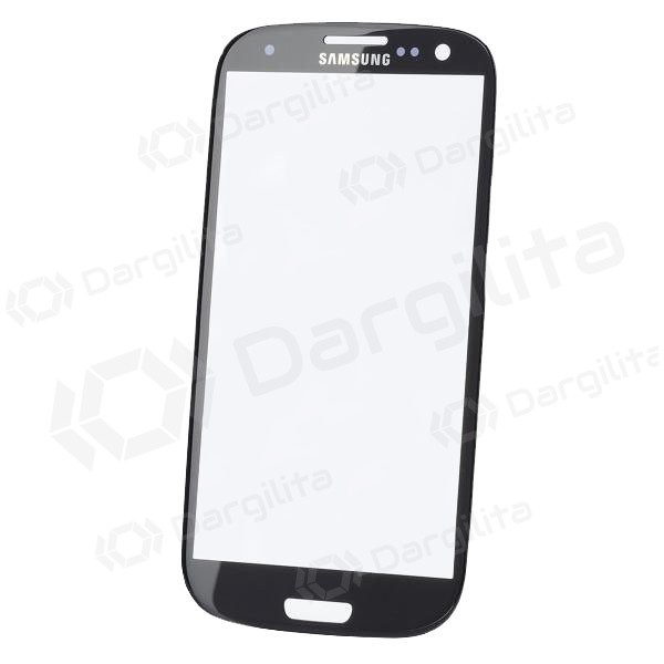 Samsung i9300 Galaxy S3 / i9301 Galaxy S3 Neo / i9300i Galaxy S3 Neo Ekrano stikliukas (juodas) (for screen refurbishing)