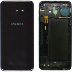 Samsung J415 Galaxy J4+ 2018 galinis baterijos dangtelis (juodas) (naudotas grade C, originalus)