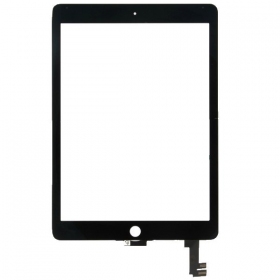 Apple iPad Air 2 lietimui jautrus stikliukas (juodas)