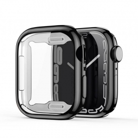 Apple Watch 41mm LCD apsauginis stikliukas / dėklas "Dux Ducis Samo" (juodas)