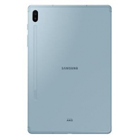 Samsung T860 Galaxy Tab S6 (2019) galinis baterijos dangtelis mėlynas (Cloud Blue) (naudotas grade B, originalus)