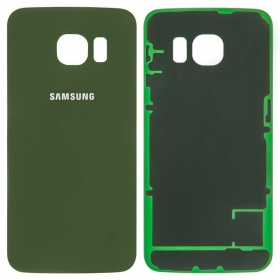 Samsung G925F Galaxy S6 Edge galinis baterijos dangtelis (Green Emerald) (service pack) (originalus)