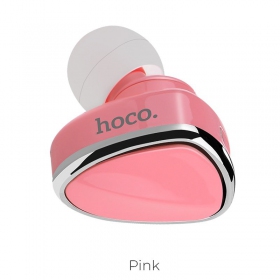 Belaidė laisvų rankų įranga Hoco E7 Plus (rožinė)