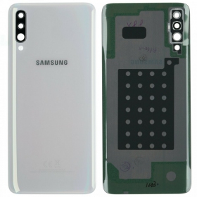 Samsung A705 Galaxy A70 2019 galinis baterijos dangtelis (baltas) (naudotas grade C, originalus)