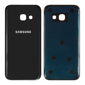 Samsung A320 Galaxy A3 2017 galinis baterijos dangtelis (juodas) (naudotas grade B, originalus)