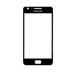 Samsung i9100 Galaxy S2 Ekrano stikliukas (juodas) (for screen refurbishing)