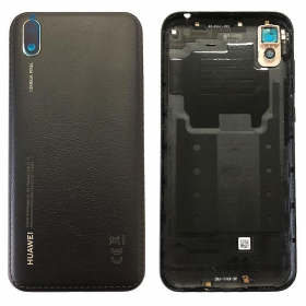 Huawei Y5 2019 galinis baterijos dangtelis (juodas) (Midnight Black) (naudotas grade B, originalus)
