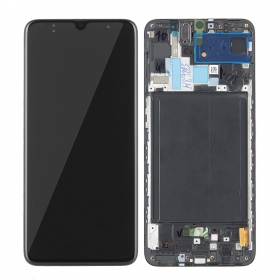 Samsung A705 Galaxy A70 2019 ekranas (juodas) (service pack) (originalus)