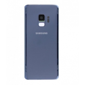 Samsung G960F Galaxy S9 galinis baterijos dangtelis mėlynas (Coral Blue) (naudotas grade A, originalus)