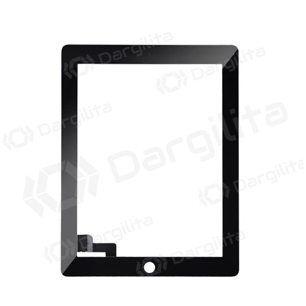 Apple iPad 2 lietimui jautrus stikliukas (juodas)
