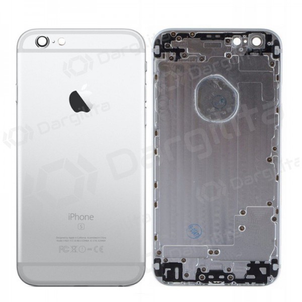 Apple iPhone 6S galinis baterijos dangtelis (sidabrinis) (naudotas grade B, originalus)