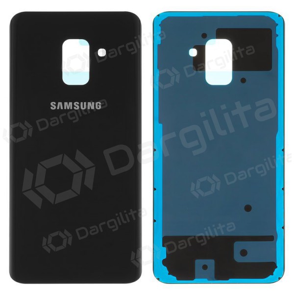 Samsung A530 Galaxy A8 (2018) galinis baterijos dangtelis (juodas)