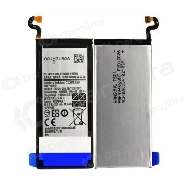 Samsung G930F Galaxy S7 (EB-BG930ABE) baterija / akumuliatorius (3000mAh)