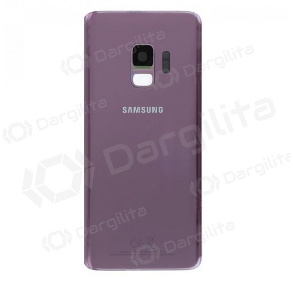 Samsung G960F Galaxy S9 galinis baterijos dangtelis violetinė (Lilac Purple) (naudotas grade C, originalus)