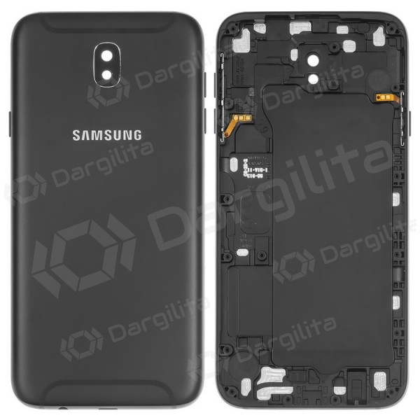 Samsung J730F Galaxy J7 (2017) galinis baterijos dangtelis (juodas) (originalus)