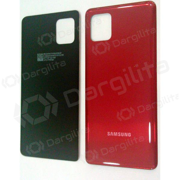 Samsung N770 Galaxy Note 10 Lite galinis baterijos dangtelis raudonas (Aura Red)