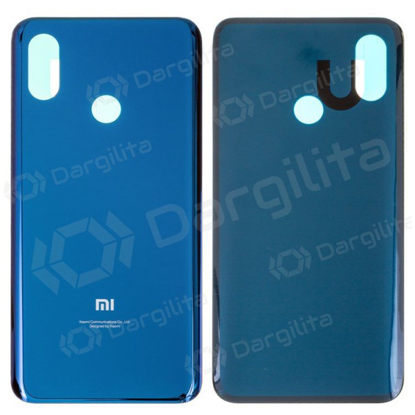 Xiaomi Mi 8 galinis baterijos dangtelis (mėlynas)