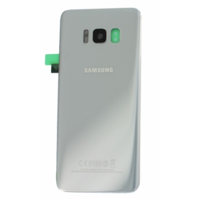 Samsung G950F Galaxy S8 galinis baterijos dangtelis sidabrinis (Arctic silver) (naudotas grade A, originalus)