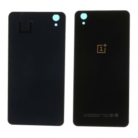 OnePlus X galinis baterijos dangtelis (juodas) (naudotas grade B, originalus)