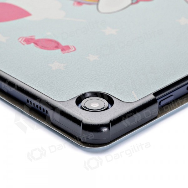 Samsung Galaxy Tab A9+, Tab A11+ dėklas "Smart Leather" (unicorn)