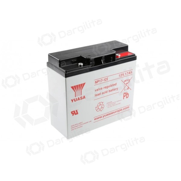 Akumuliatorius (AGM) YUASA 17Ah 12V M5 VRLA