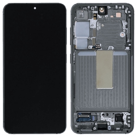 Samsung Galaxy S23 ekranas (žalias) (su rėmeliu) (originalus)