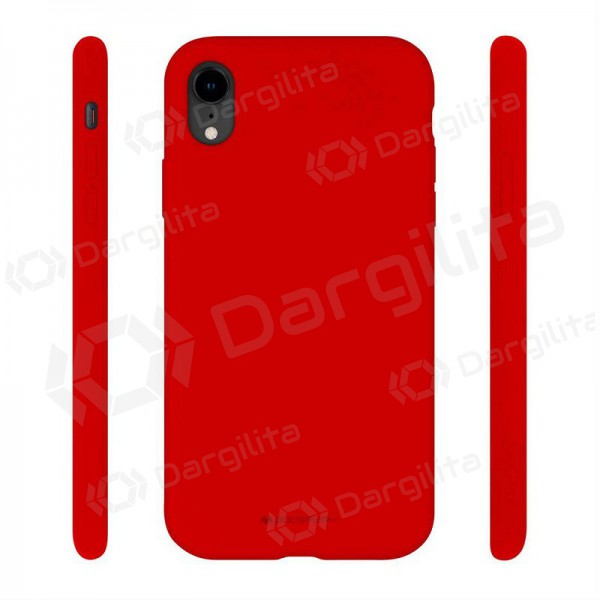 Samsung A536 Galaxy A53 5G dėklas Mercury Goospery "Silicone Case" (raudonas)