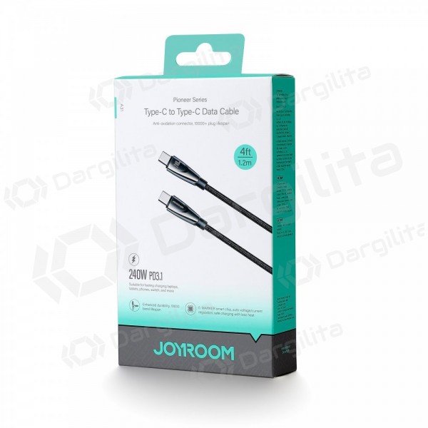 USB-C laidas Joyroom SA31-CC5 USB-C į USB-C 1.2 m 240 W juodas