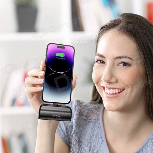 Išorinė baterija Power Bank Hoco J106 Lightning 5000mAh balta