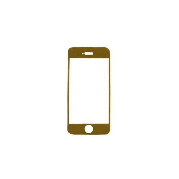 Apple iPhone 4 Ekrano stikliukas (auksinis) (for screen refurbishing) Apple iPhone 4 Ekrano stikliukas (auksinis) (for screen refurbishing)