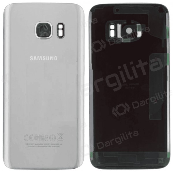 Samsung Galaxy S7 galinis dangtelis (sidabrinis) (originalus)