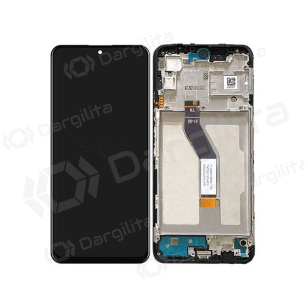 Xiaomi Poco M4 Pro 5G ekranas (juodas) (su rėmeliu) (service pack) (originalus)