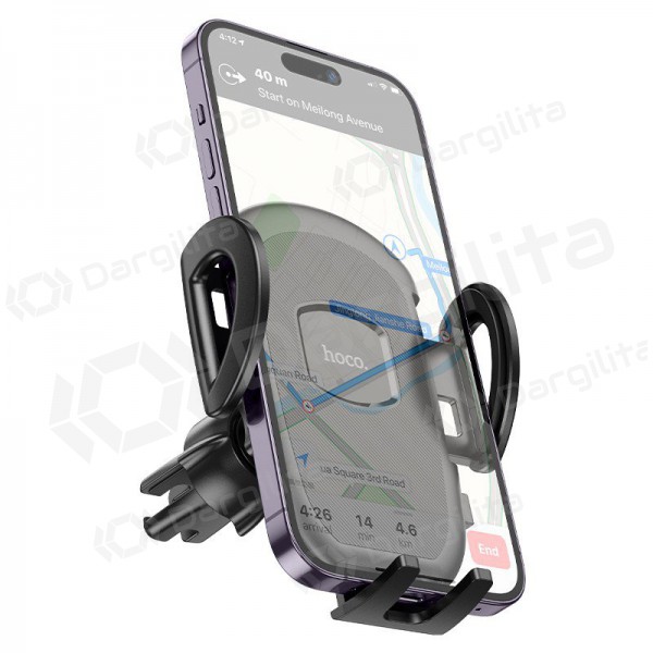 Automobilinis telefono laikiklis Hoco H8 (air vent) juodas