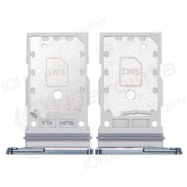 Samsung Galaxy S22 Ultra Dual SIM kortelės laikiklis (žalias) (originalus)