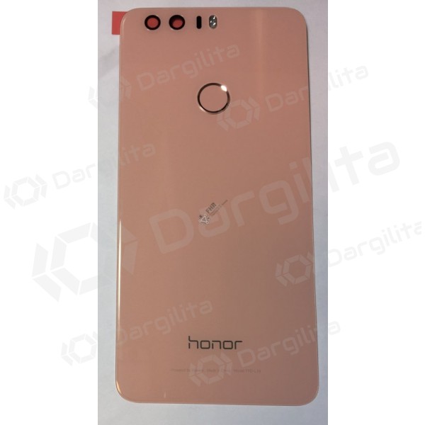 Huawei Honor 8 galinis baterijos dangtelis (rožinis) (naudotas grade A, originalus)