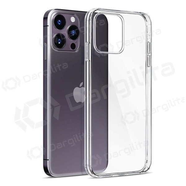 Apple iPhone 15 dėklas "3MK Clear Case" (skaidrus)