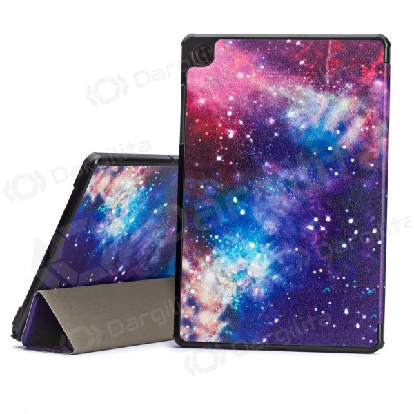 Samsung Galaxy Tab A9+, Tab A11+ dėklas "Smart Leather" (galaxy)