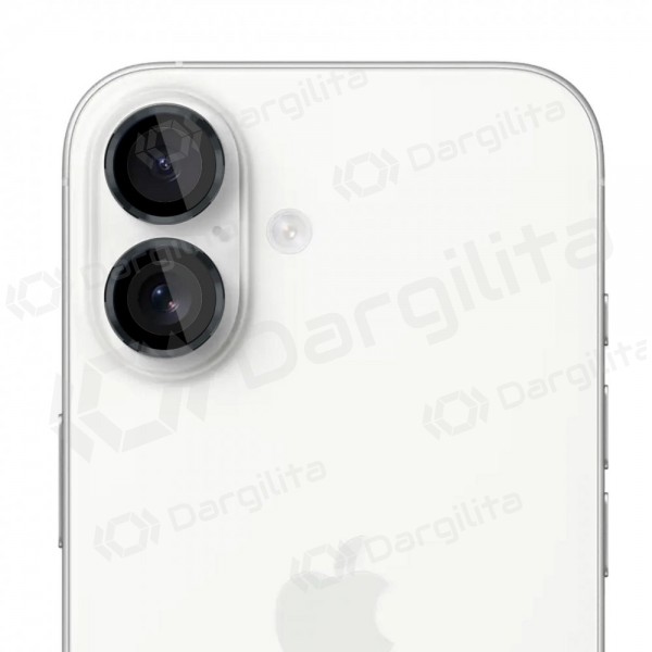 Apple iPhone 17 apsauginis grūdintas stiklas kamerai "3MK Lens Pro" (juodas)