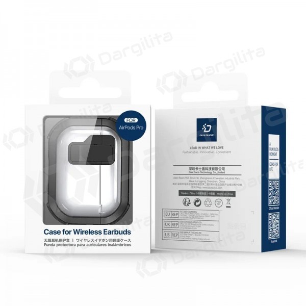 AirPods dėklas Dux Ducis PECN Apple AirPods 4 baltas