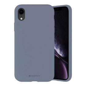 Apple iPhone 14 Pro Max dėklas Mercury Goospery "Silicone Case" (levandos pilka)