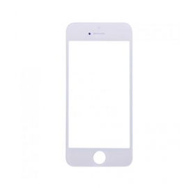 Apple iPhone 5G / iPhone 5S / iPhone 5C Ekrano stikliukas (baltas) (for screen refurbishing) - Premium