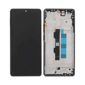 Xiaomi Redmi Note 13 Pro 4G, Poco M6 Pro 4G ekranas (juodas) (originalus)
