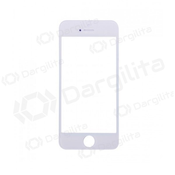Apple iPhone 5G / iPhone 5S / iPhone 5C Ekrano stikliukas (baltas) (for screen refurbishing) - Premium